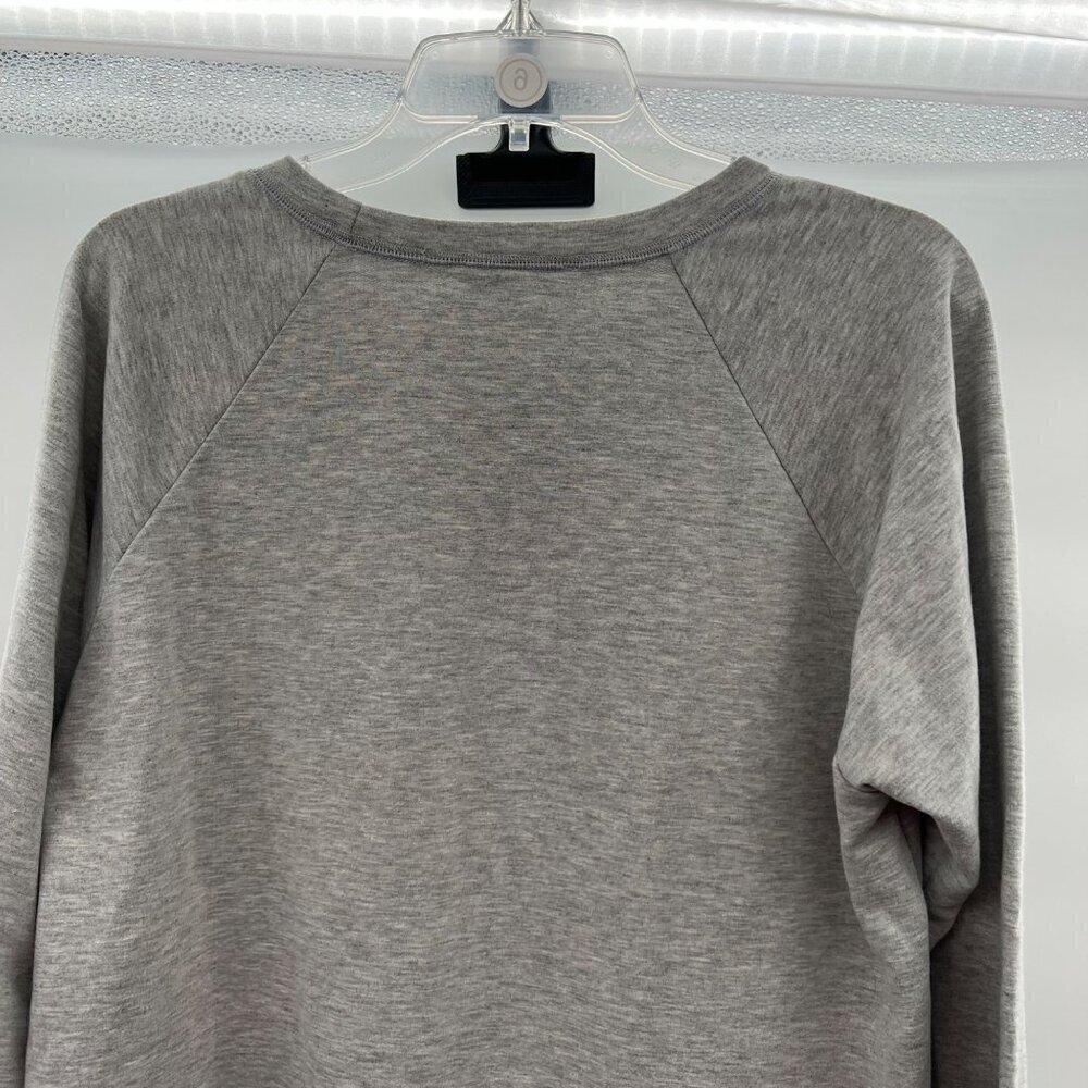 Ecowish Women's Pullover Sweatshirt Gray Size Large Long Sleeve - Picture 6 of 9